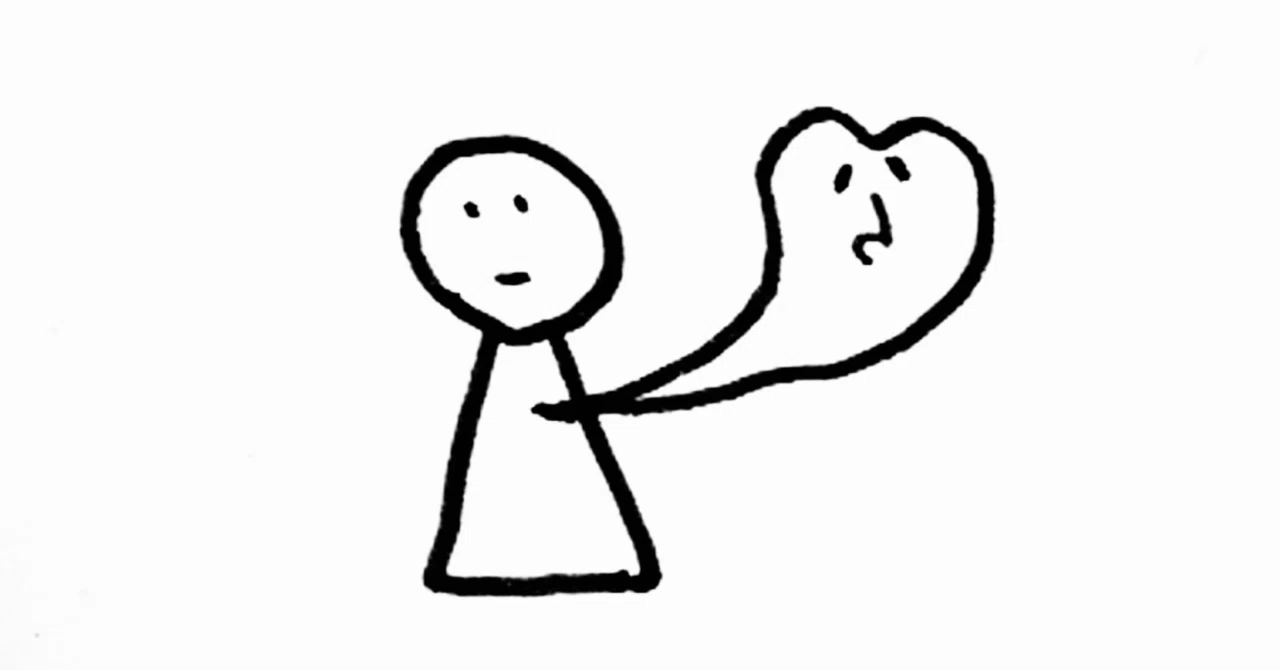 10年前に描いたイラストへの返答をする。｜TOMO