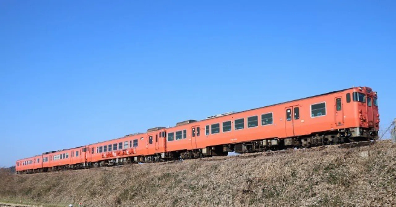 吉備線キハ40の4連運用｜昭和の鉄道愛好家