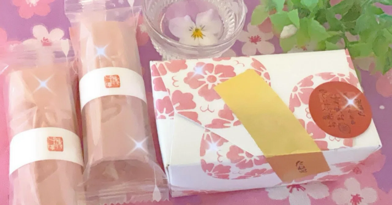 たねやさん桜餅、ふくみ天平＆カシワイさん✨｜ヒカリン