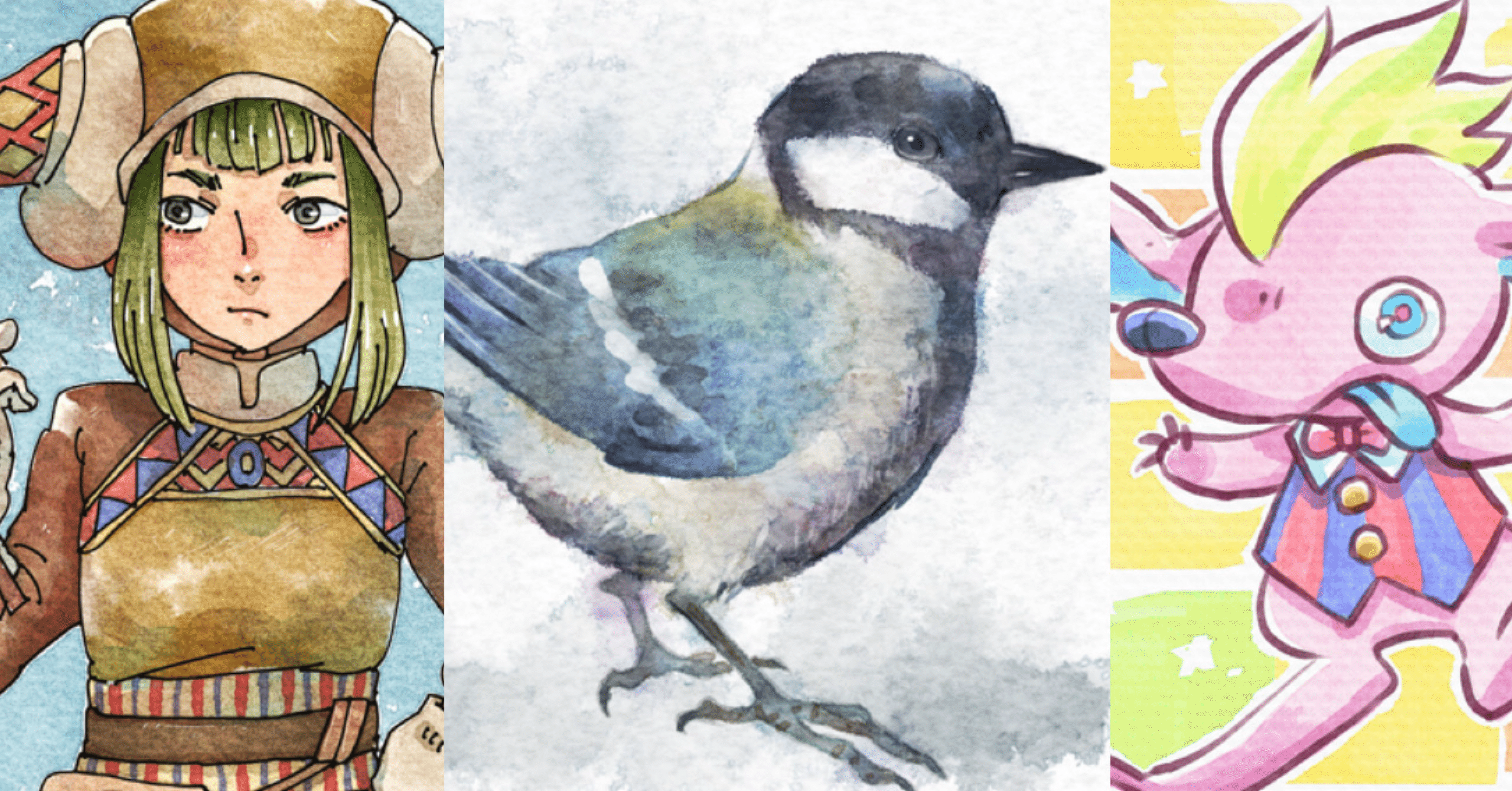 メディバンプロで水彩風 5・メイキング｜hari_motoi