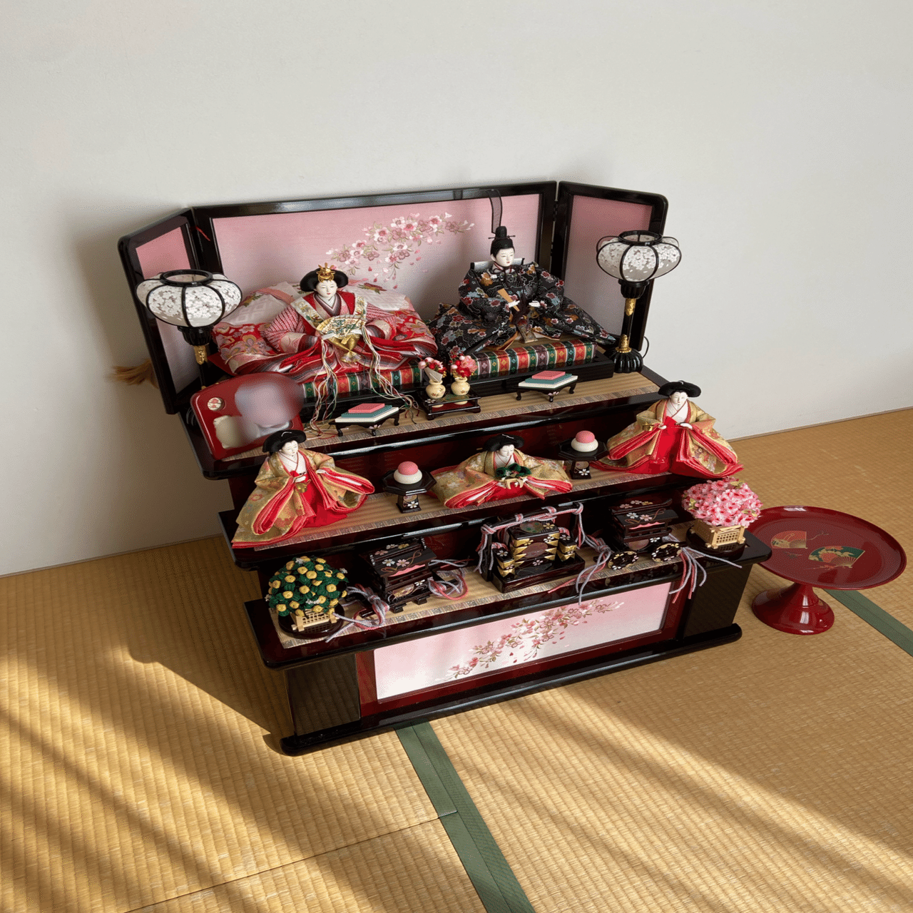 ひな様☆専用 (6/25までのお取り置きになります♪) お雛様ボックス 森林工芸館｜コンパクトな卓上型｜木のおもちゃ ポプリの森