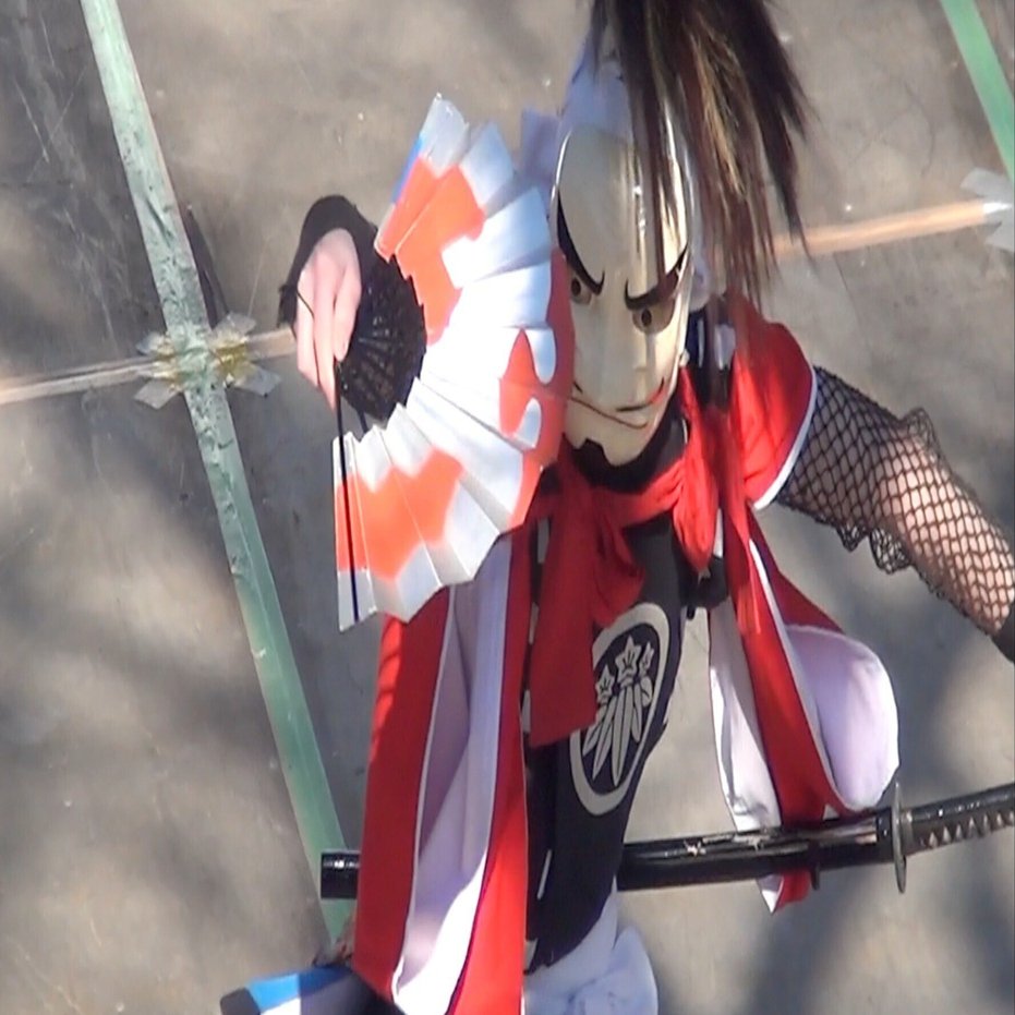 岩崎鬼剣舞（2024年2月12日 米川の水かぶり（宮城県登米市東和町