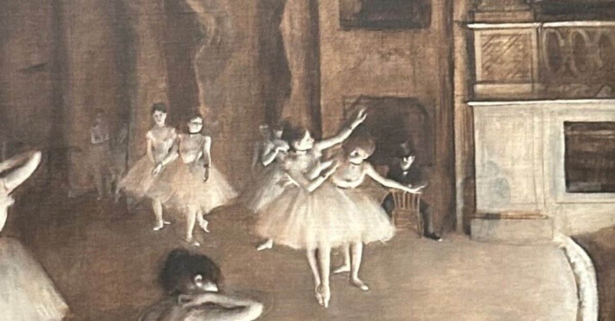 1694❣️ 　エドガー・ドガ / 「開演前」 1694❣️ エドガー・ドガ / 「開演前」 1694❣️ エドガー・ドガ