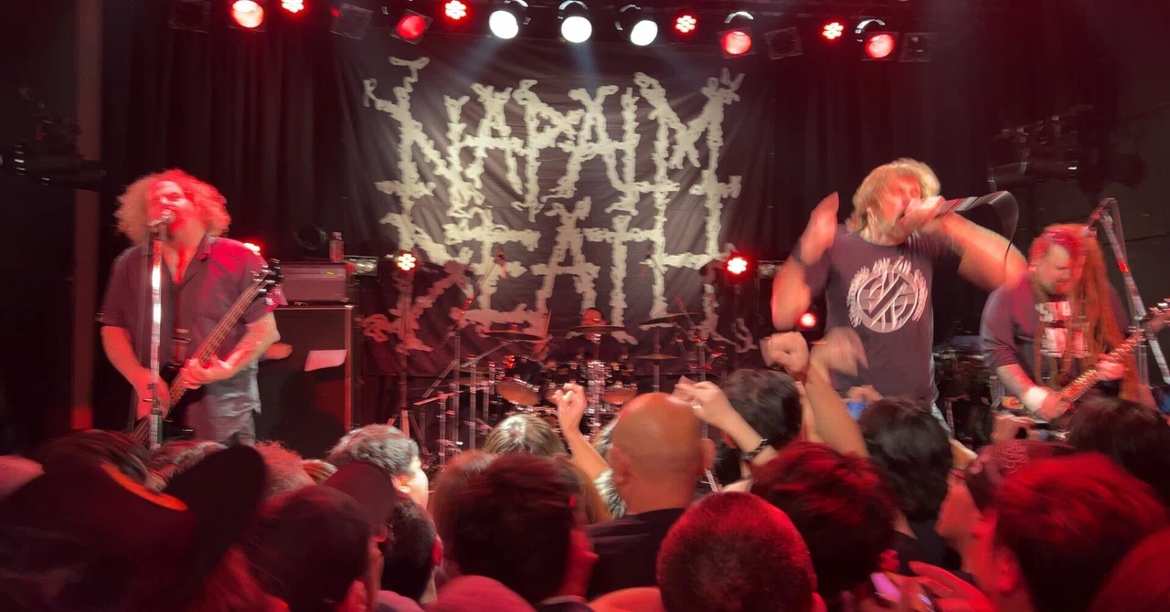 2023/12/13 Napalm death（代官山UNIT）｜塩ラーメン