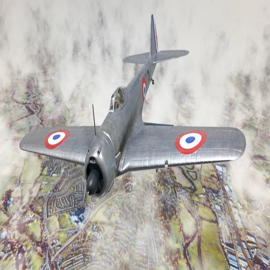 ハセガワ 1/48 中島 キ43 一式戦闘機 隼Ⅱ型 後期後型“OSCAR ” FRENCH