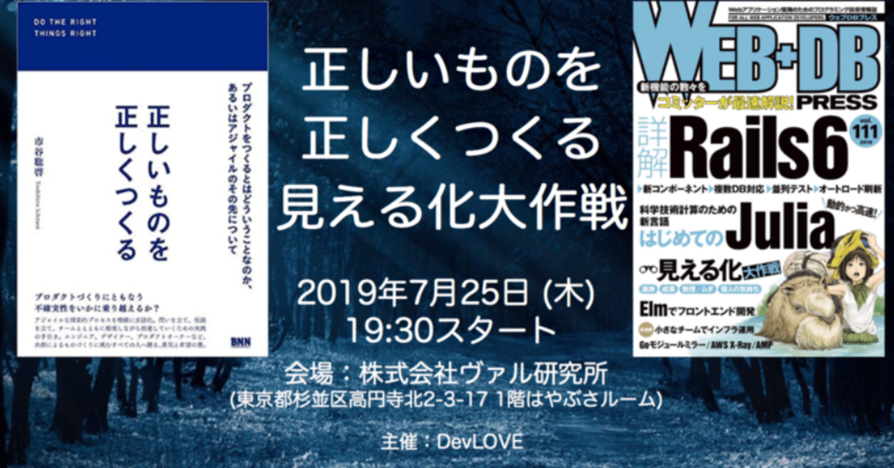 正しいものを正しくつくる見える化大作戦 Go Note