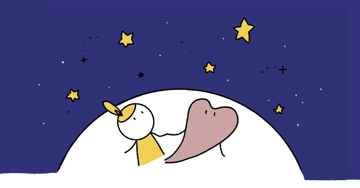 10年前に描いたイラストへの返答をする。｜TOMO
