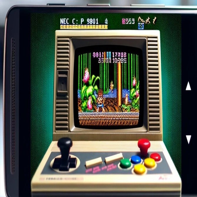 スマホゲーム VGJUNK: THROUGH THE TRAP DOOR (ZX SPECTRUM)