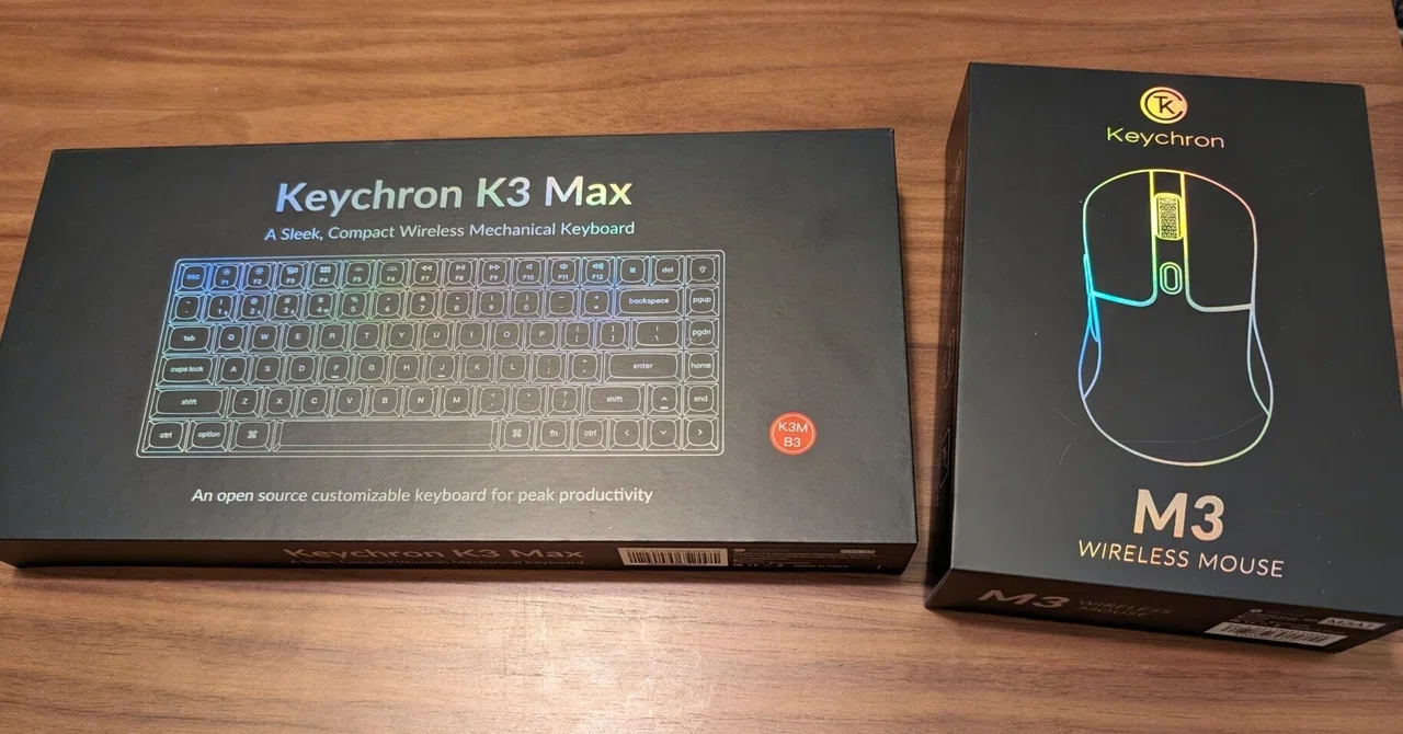 Impressions of purchasing the Keychron K3 Max Keyboard + M3 Mouse｜ud0nfreak