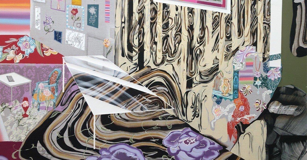 見ても見きる事のできない』絵画 ー水野里奈 「思わず、たち止まざるを