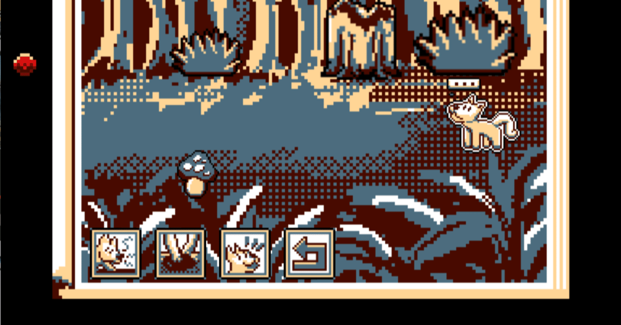 ゲーム制作記 2024/3月：マクロでアクション用ボタンとサブメニューだした話｜のっさの