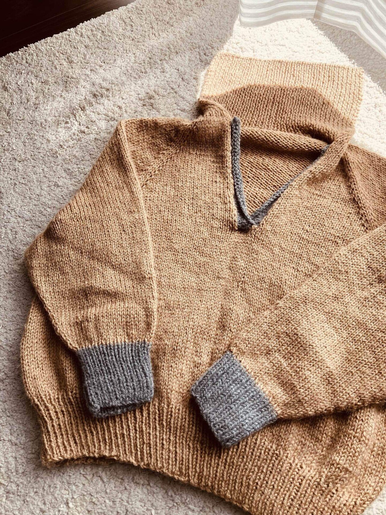 希少✨『Ralph Lauren』クロシェ セーラーカラー 手編み ニット 希少✨『Ralph Lauren』クロシェ セーラーカラー 手編み ニット