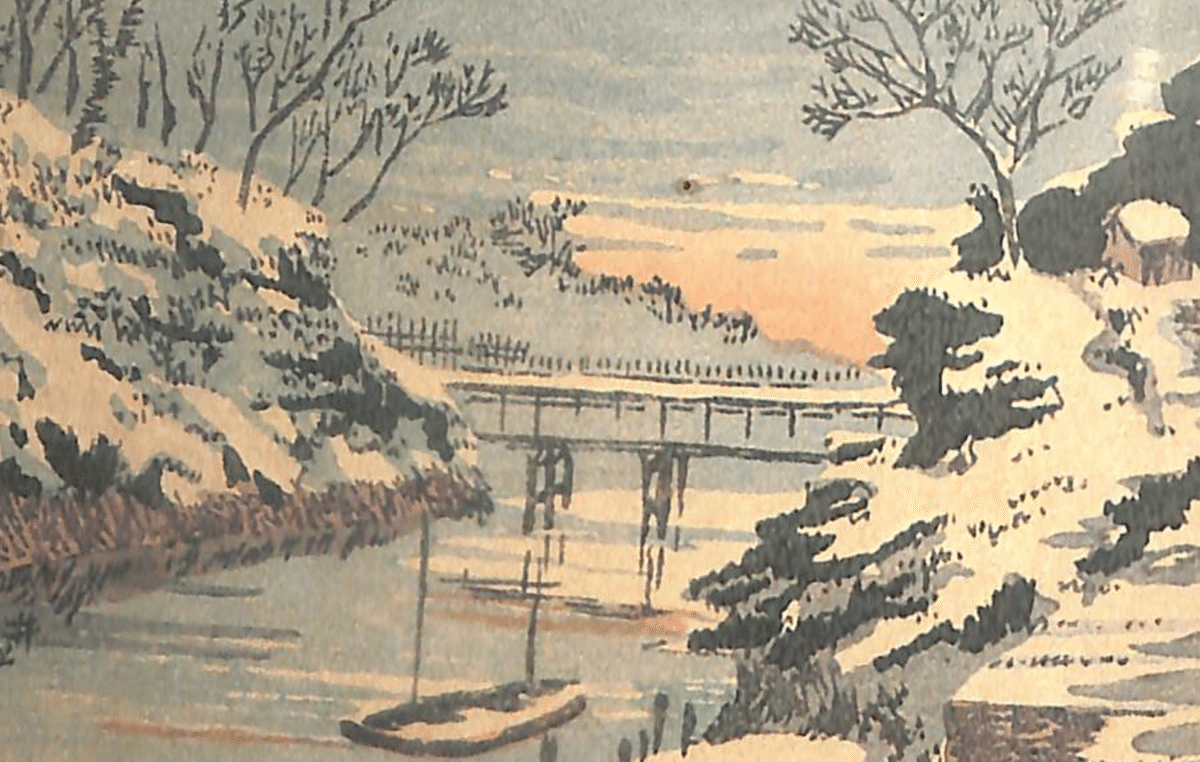 読書「色刷り明治東京絵図」井上安治｜sukebezizy