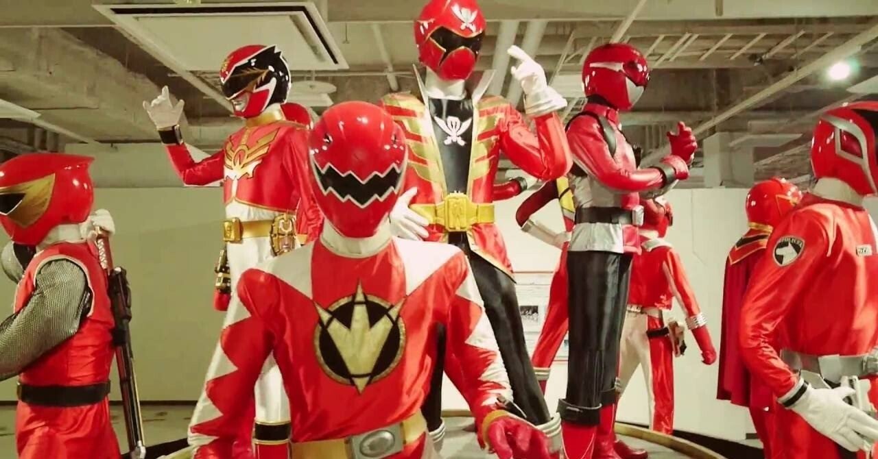 歴代戦隊レッドを4タイプ×3種類に分類してみた！第一弾（『秘密戦隊