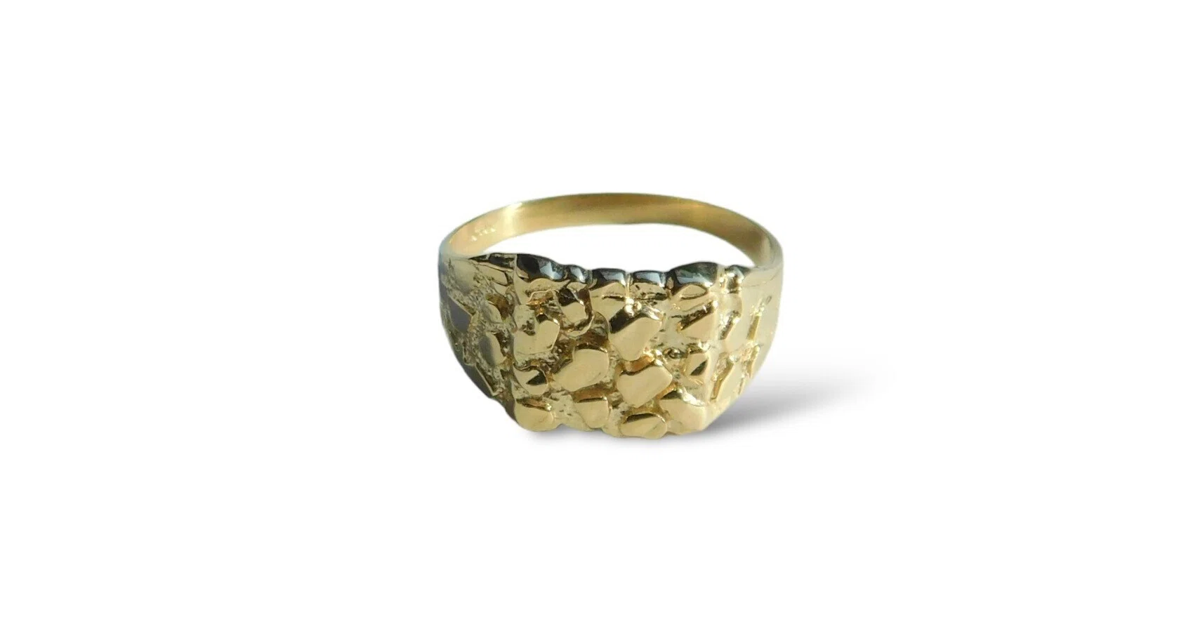 ナゲットリングGold メンズに人気のナゲットリング｜i.believer