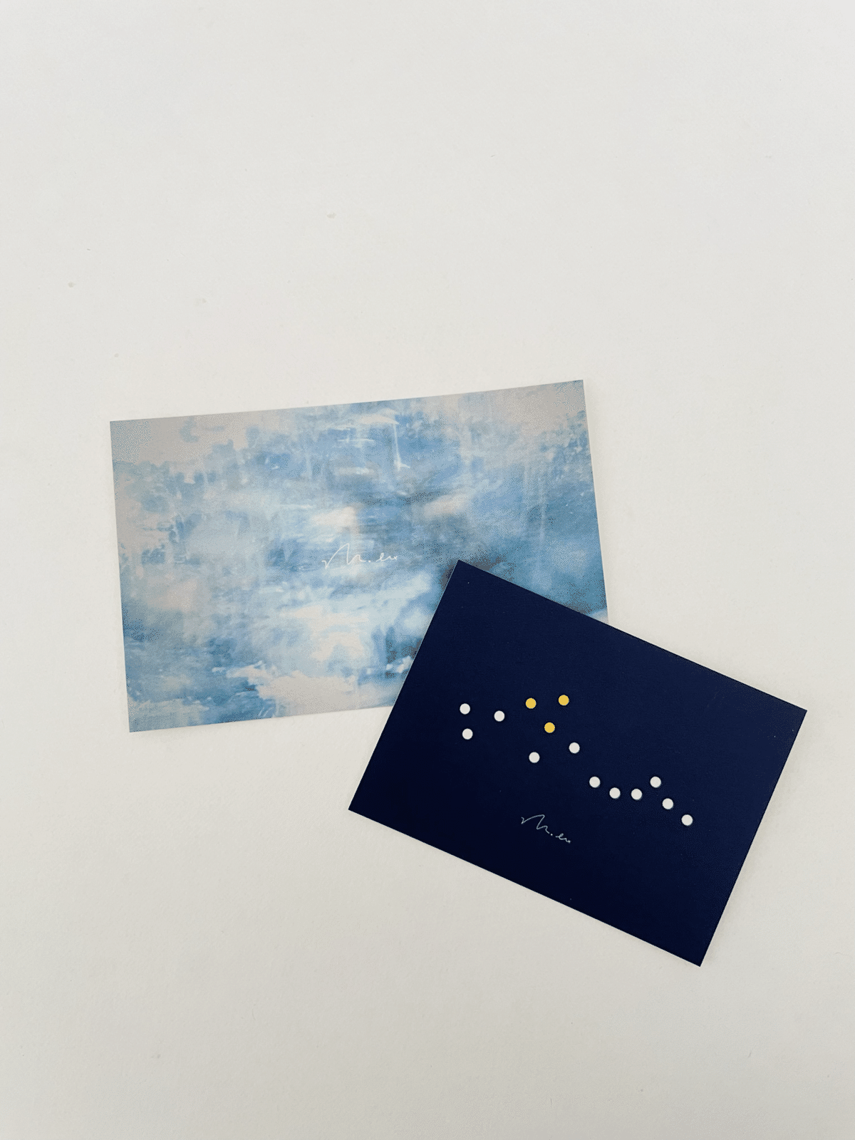 mol-74 リリックカード、ポストカード メモ】2024.02.25 mol-74