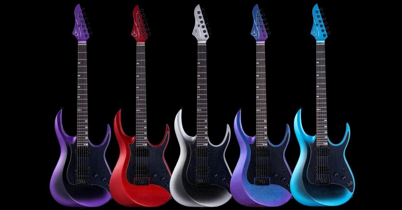 モダンメタルスタイルに最適なGTRS！カスタムカラーバージョンのMooer