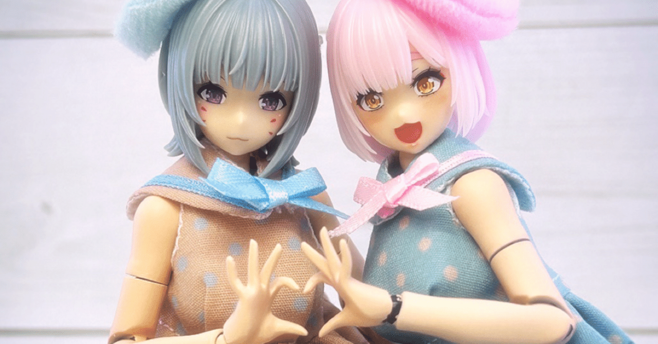 くま柄セーラーワンピ（メガミデバイス着用サイズ）｜山猫屋