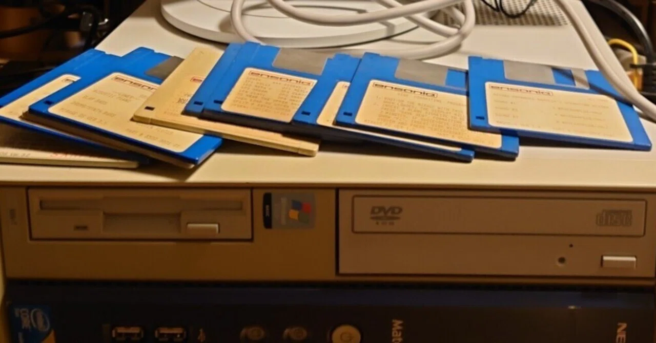 Ensoniq Mirage DSK-8 FDのimgファイル化の備忘録（Gotek FDD