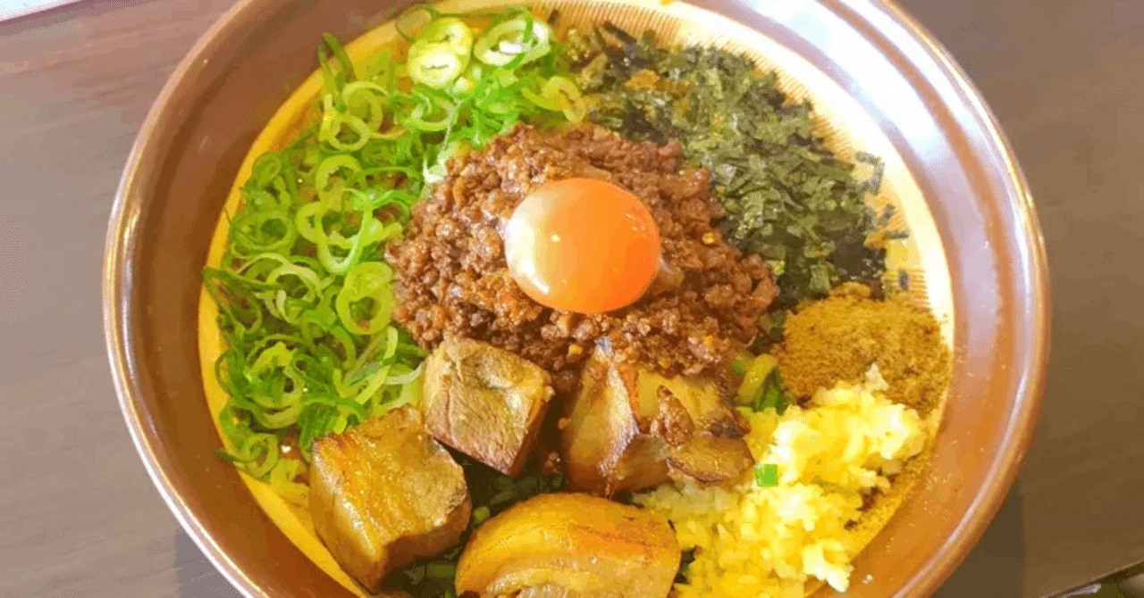 麺屋はなび 高畑本店』名古屋メシ「台湾まぜそば」の起源はここにあり