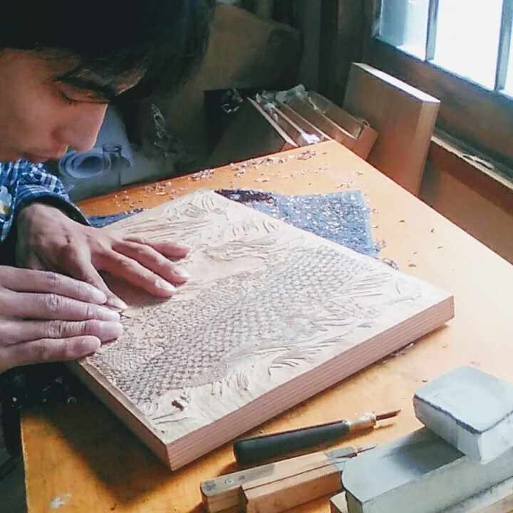 浮世絵の素材ー和紙①｜下井雄也 浮世絵の復刻