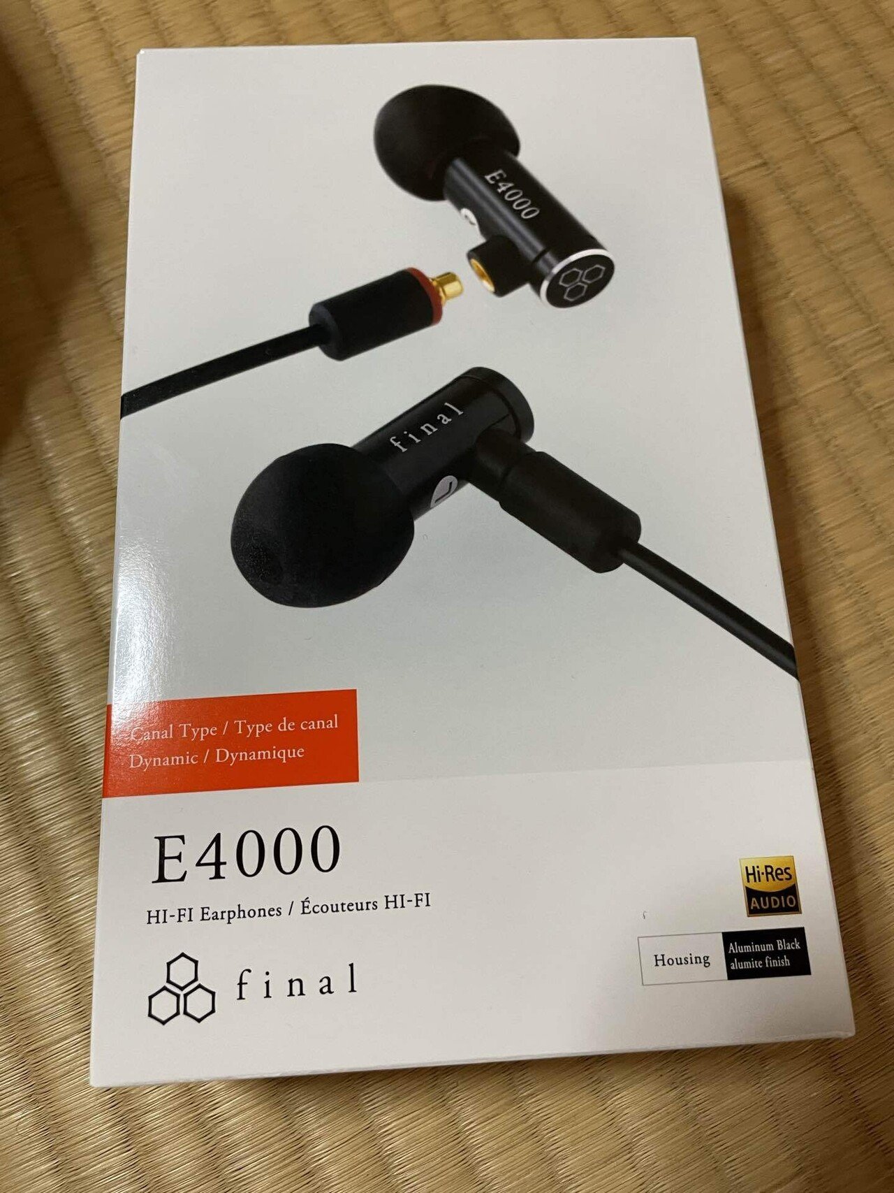 finalのE4000買ったよ｜peace