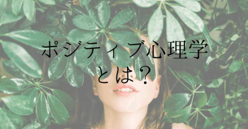 ポジティブ心理学とは 概要を解説 皮肉屋 Note