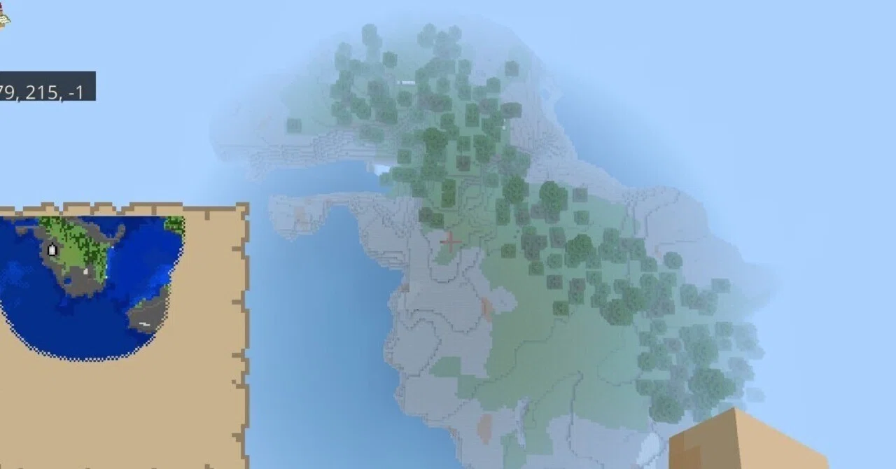 Minecraft Seed Introduction: Starting on an Island Part 1｜みどりのチェスト