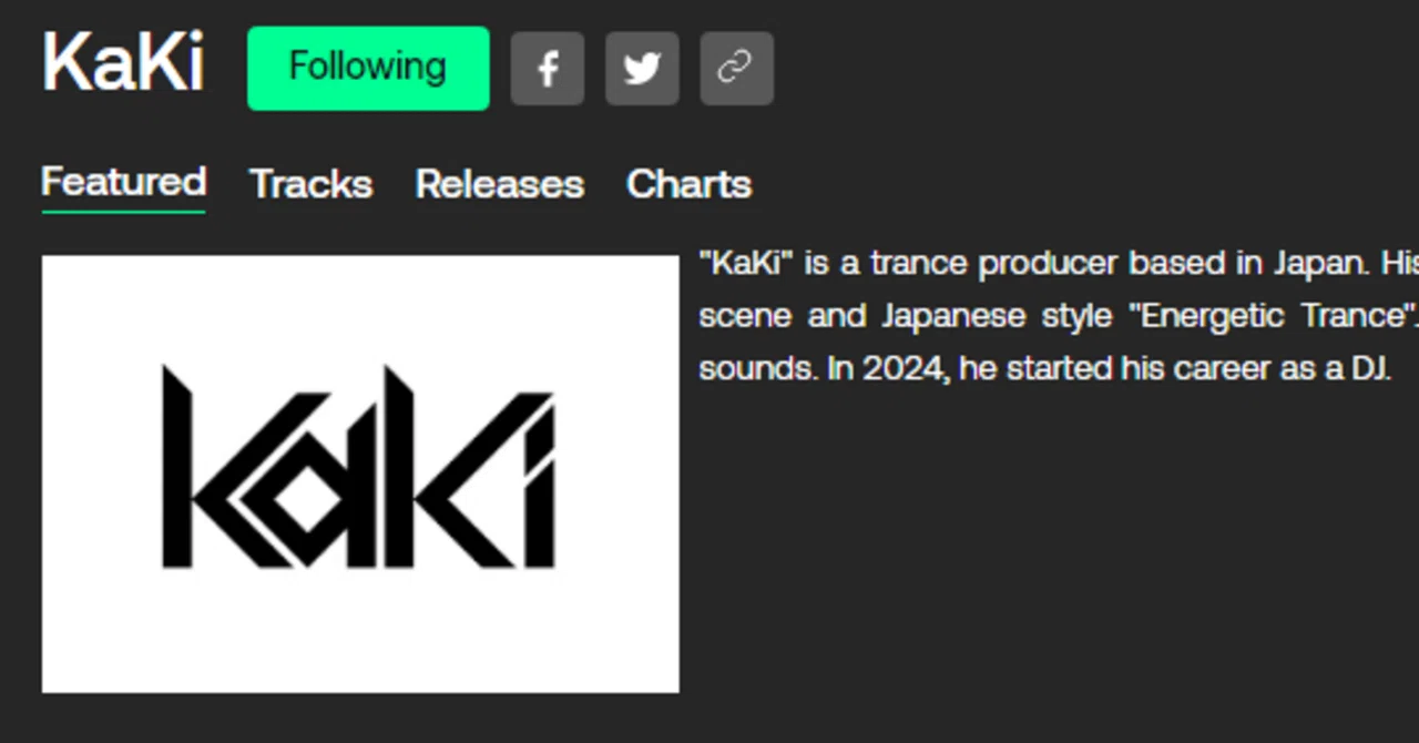 beatportのアーティストページを更新する方法｜KaKi