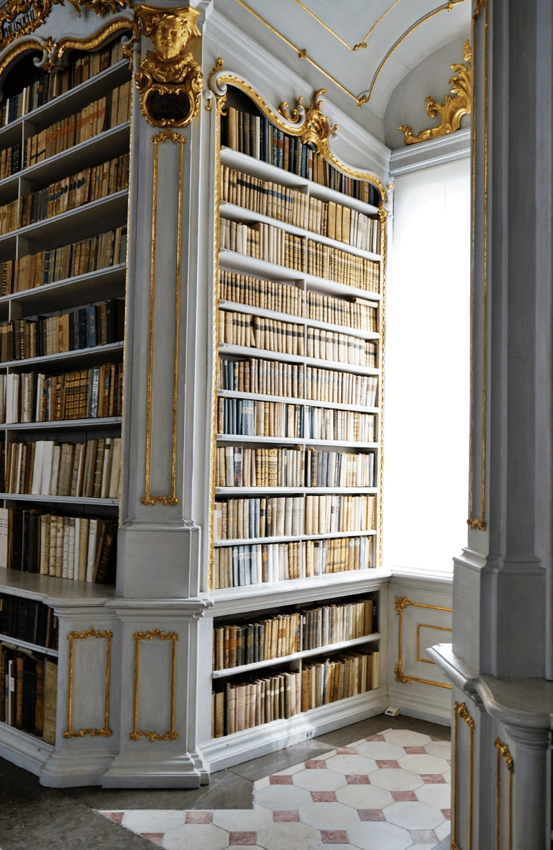 ヨーロッパの美しい図書館その6 アドモント修道院図書館 オーストリア Shun Hazama Note