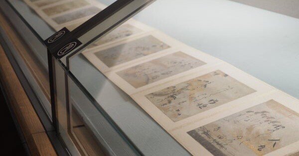 本阿弥光悦の大宇宙』の関連展示……友達の松花堂昭乗が書いた三十六歌仙