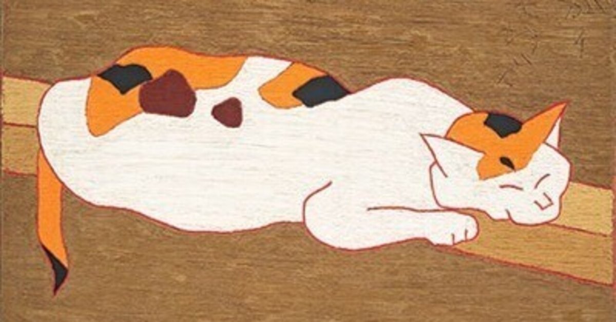 熊谷守一 絵画