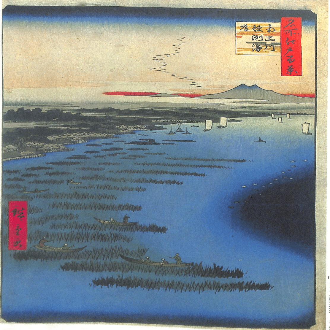 読書「名所江戸百景」一立斎広重｜sukebezizy