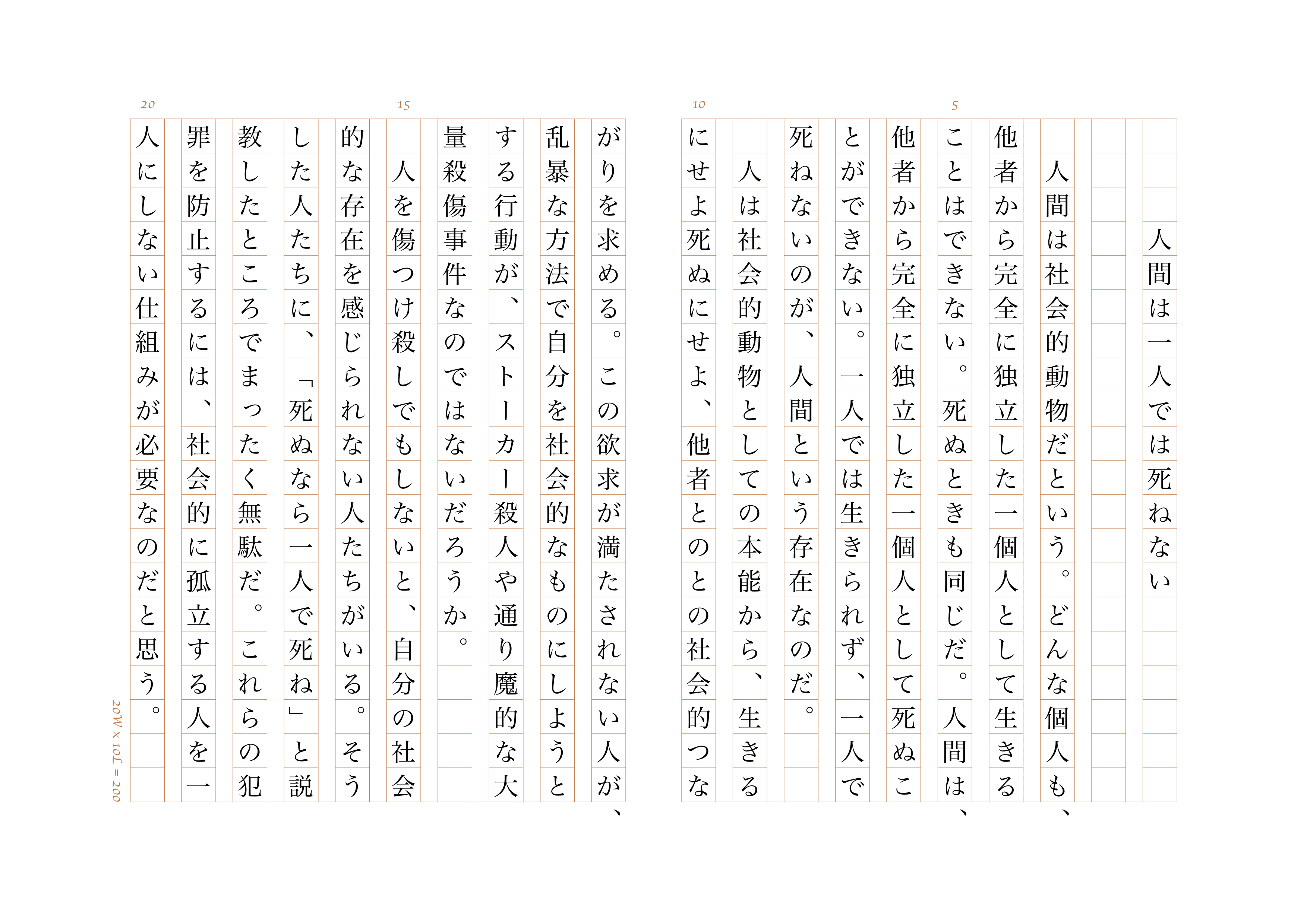 400字作文 6枚目 服部 弘一郎 Note