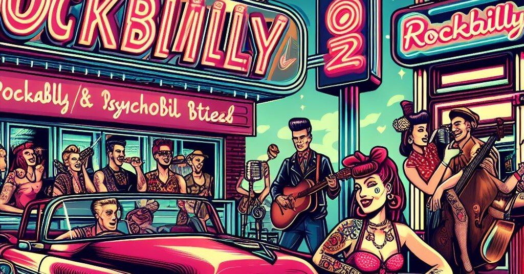 ロカビリーとサイコビリーの違いって何？？【サクッとマイナー音楽史