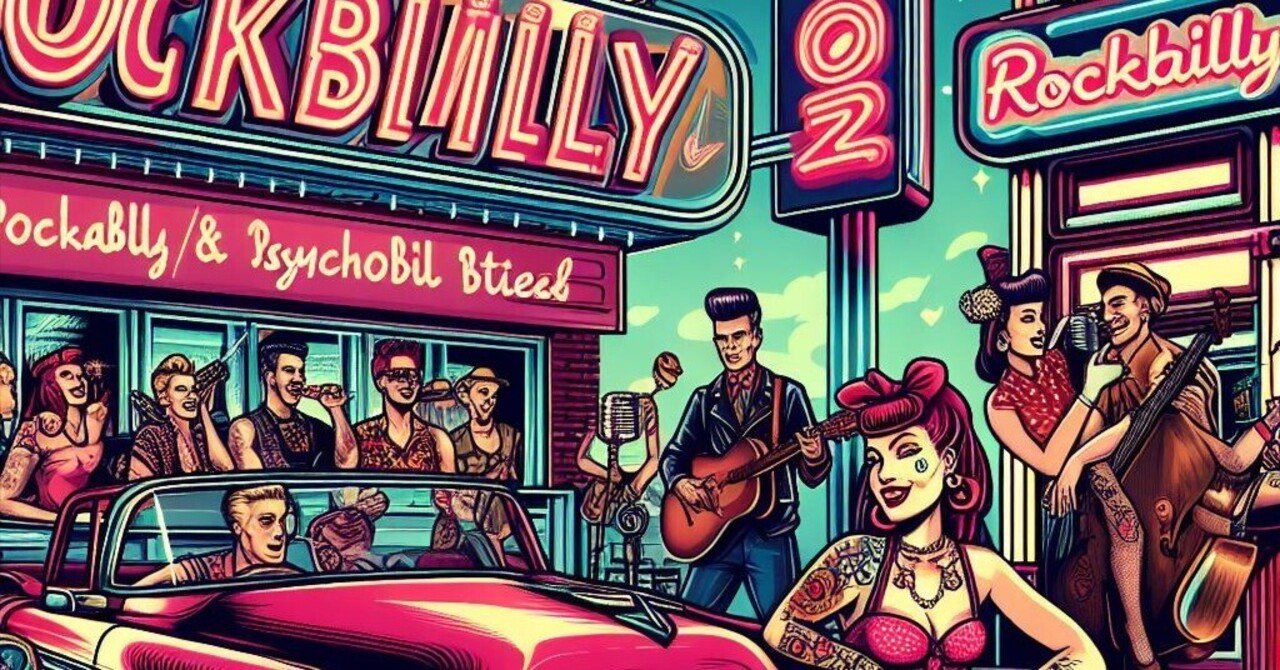 ロカビリーとサイコビリーの違いって何？？【サクッとマイナー音楽史