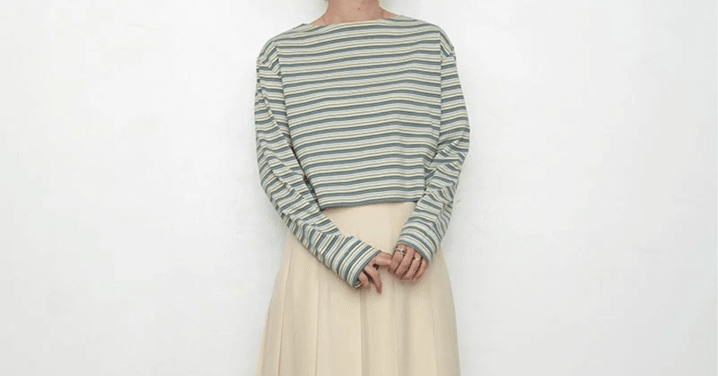 AURALEE】注目カットソーHARD TWIST COTTON BORDER BOAT NECK L/S TEE