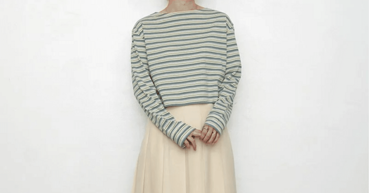 AURALEE】注目カットソーHARD TWIST COTTON BORDER BOAT NECK L/S TEE