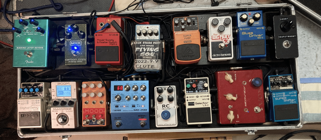 エフェクターボード20240301|八月 エフェクターボード20240301|八月