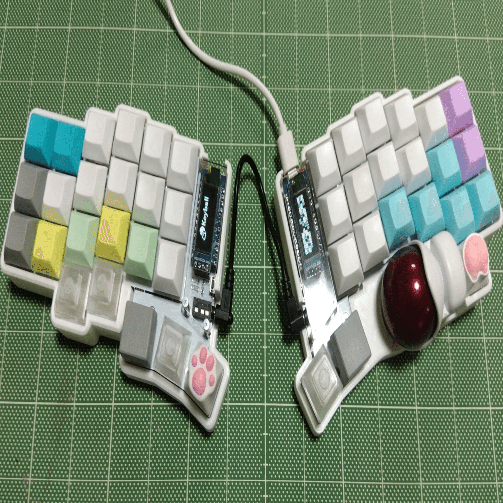 私のKeyball44のキーキャップの備忘録｜suzuki-navi