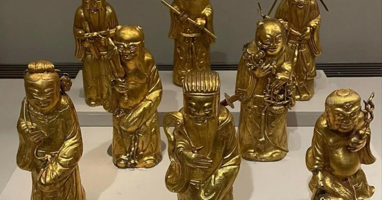 🇹🇼台湾🖼国立故宮博物院・秘宝70万点💎八福神は1人酔っ払い🍶七福神