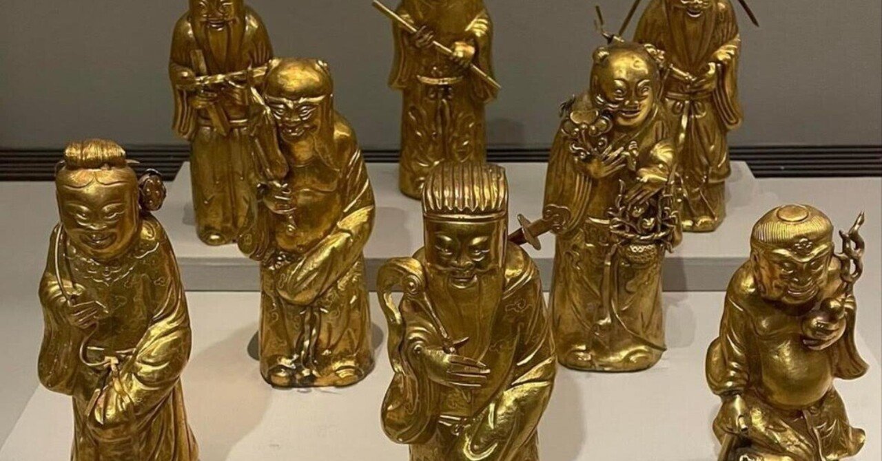 🇹🇼台湾🖼国立故宮博物院・秘宝70万点💎八福神は1人酔っ払い🍶七福神