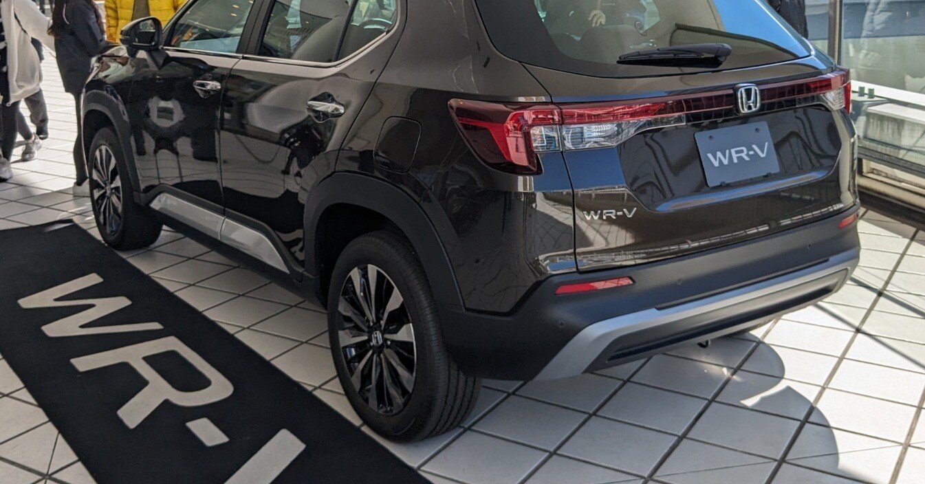 WR－V先行展示見てきました｜横須賀猿人