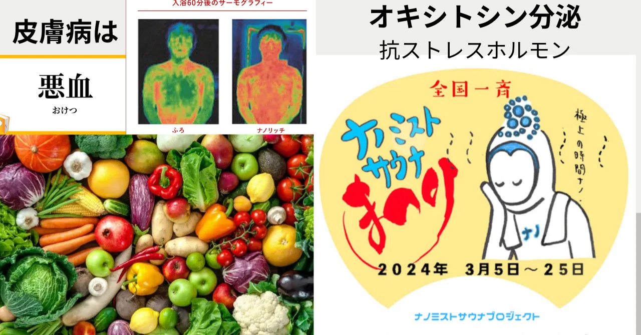 皮膚病の原因は汚血。体に毒をためない生活スタイル。ベーターエンドルフィン、オキシトシン、セロトニンを分泌| 今を開く力 「アンネの法則」書く ...