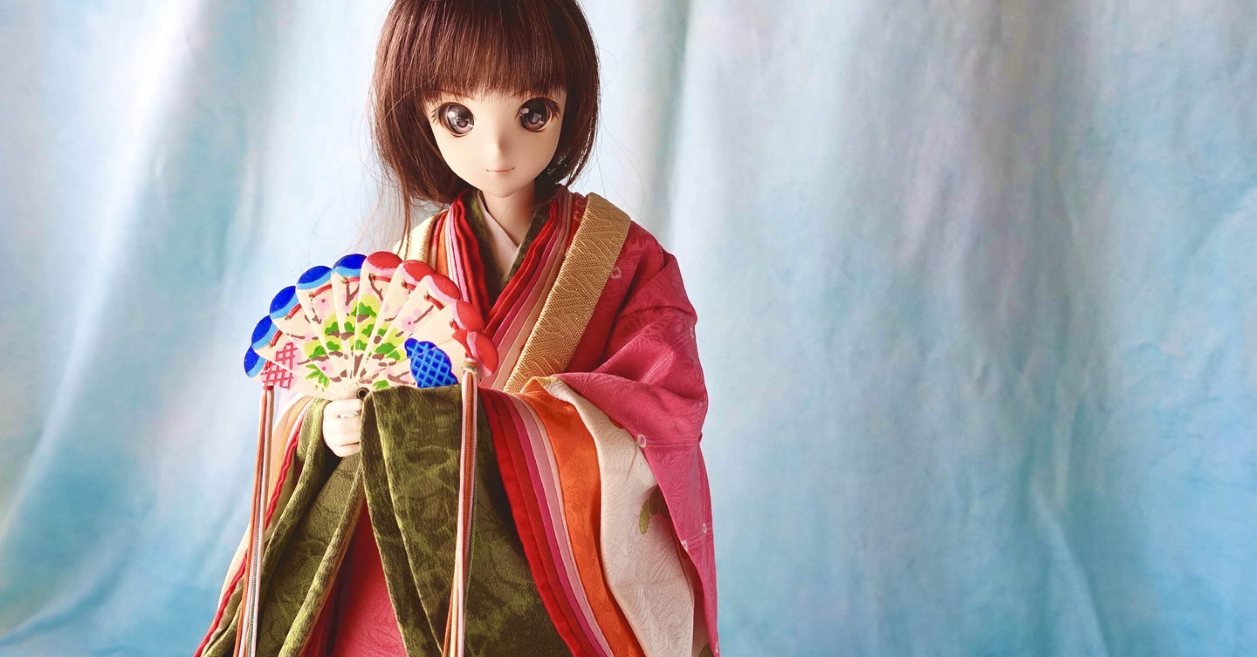 ドール用十二単、おひなまつりに間に合いました！｜わらしべ農園 コメロ