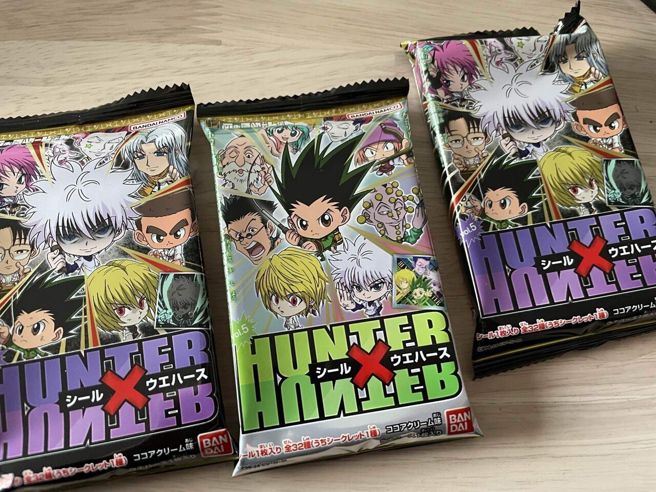HUNTER×HUNTER ウエハース vol.1.2.3.4.5 全152種