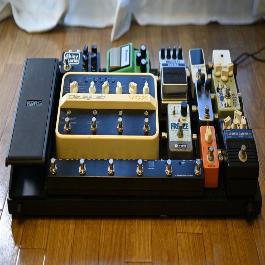 エフェクターボード！エフェクターボード!!｜不覚にもムエタイ