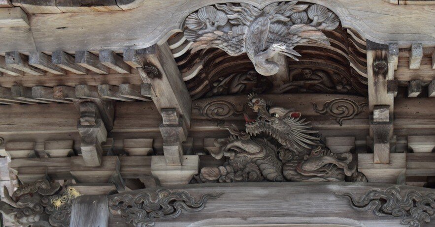 播磨の寺社彫刻：六處神社｜姫路いきもの写真