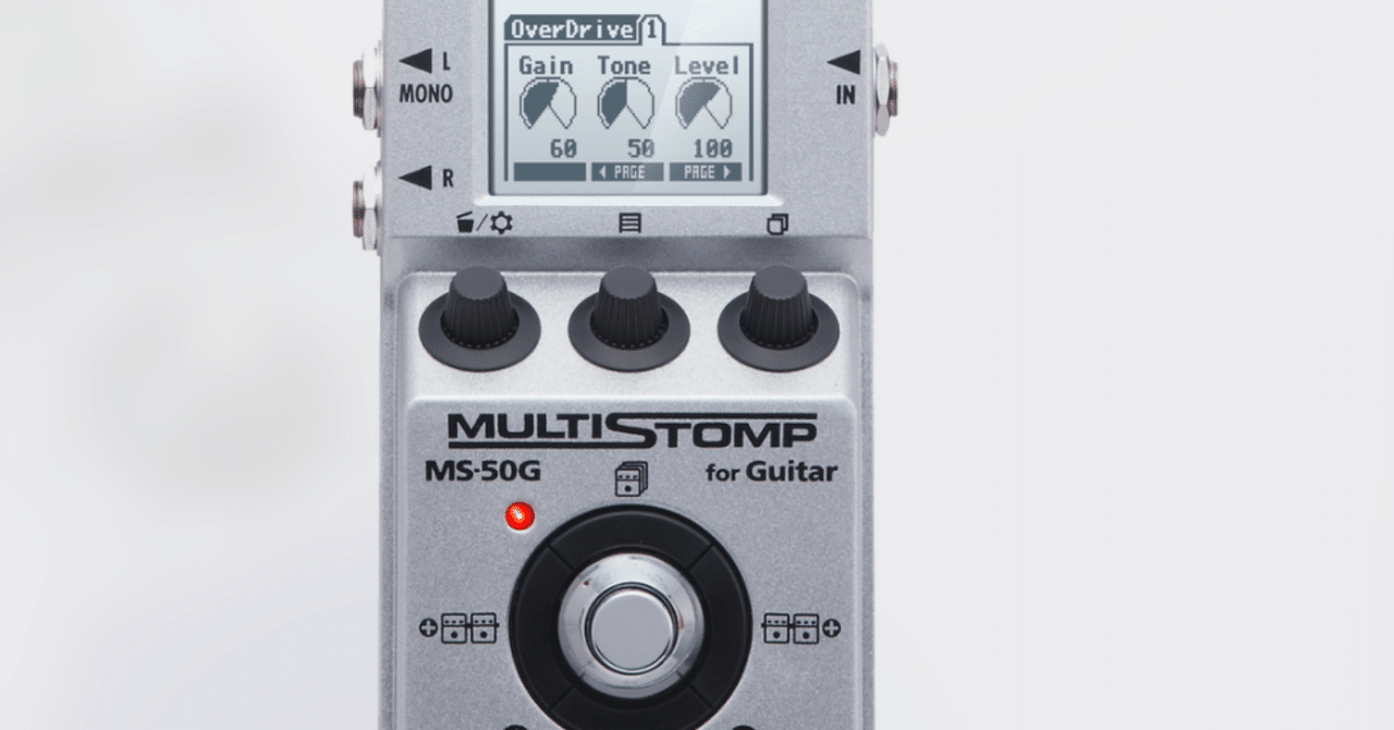 ギター音の作り方: 初心者でもできる、ZOOM MULTI STOMP MS-50Gの活用