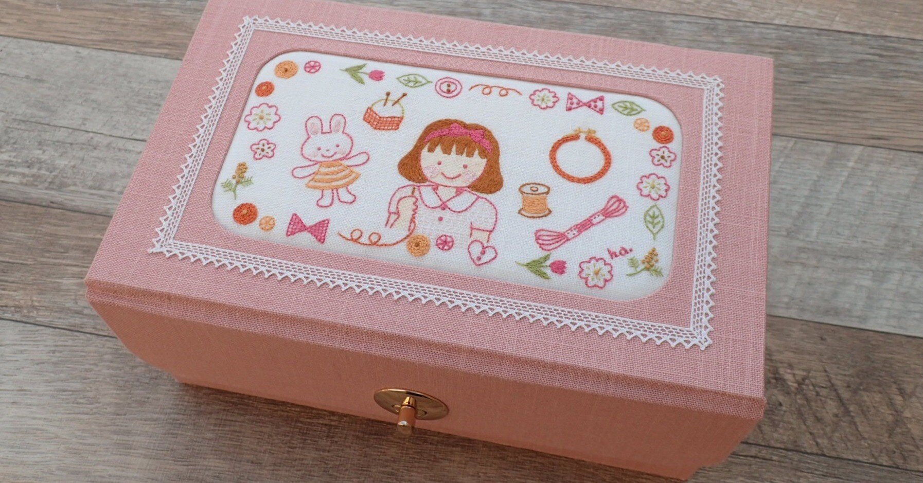 裁縫箱｜あさだじゅんこ(ハコベノハコ)